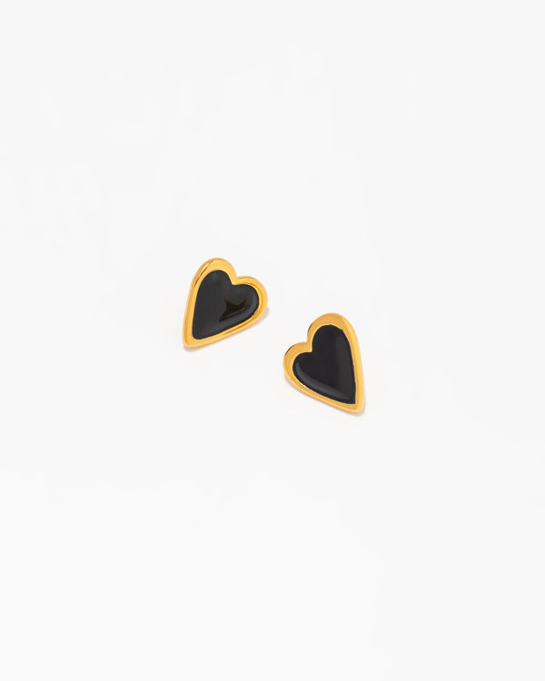 Aretes Corazón Plano