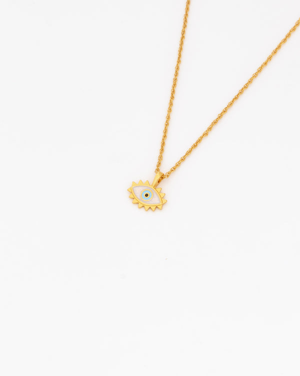 Set Collar + Aretes Ojo