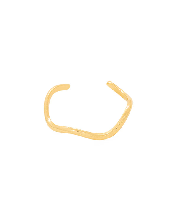 Brazalete Ondas Gold by Issa Vásquez (1 unidad)