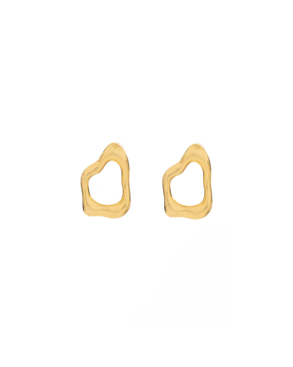 Aretes Silueta Amorfa by Issa Vásquez