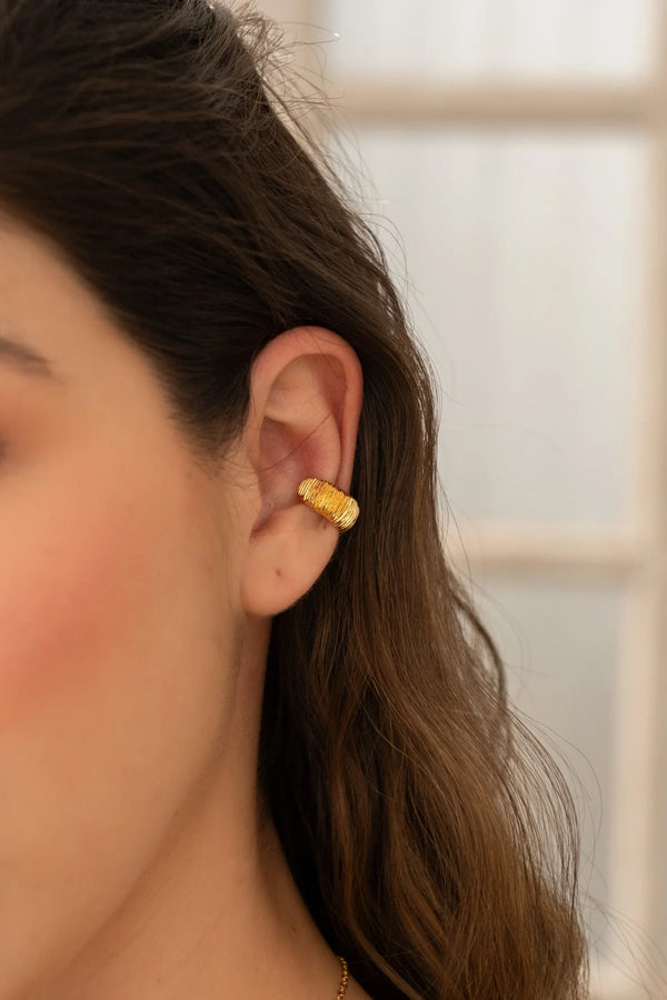 Earcuff Coral Gold