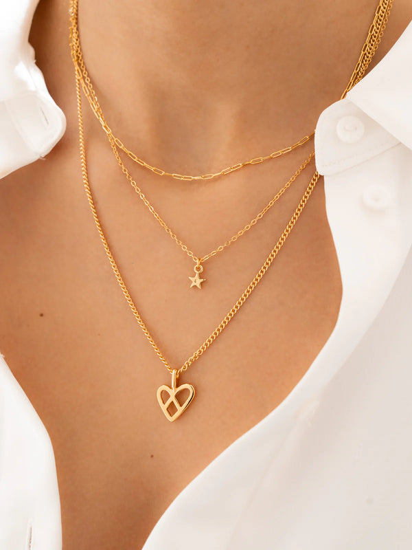 Set Collar Corazón AVM