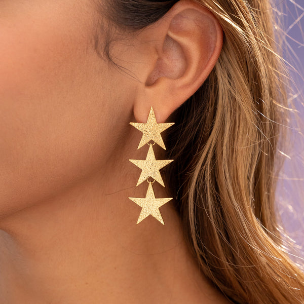 Aretes Estrellas By Issa Vásquez
