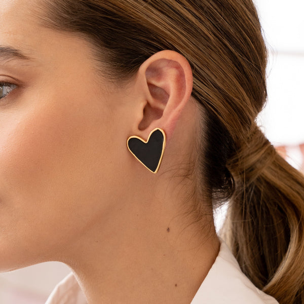 Aretes Maxi Corazón