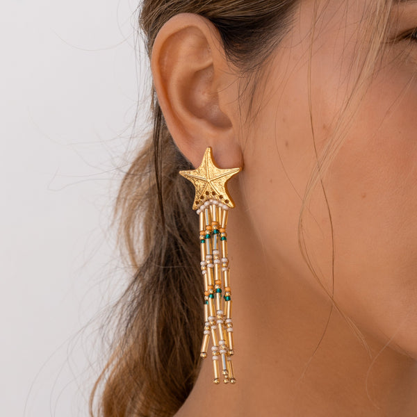 Aretes Tejidos