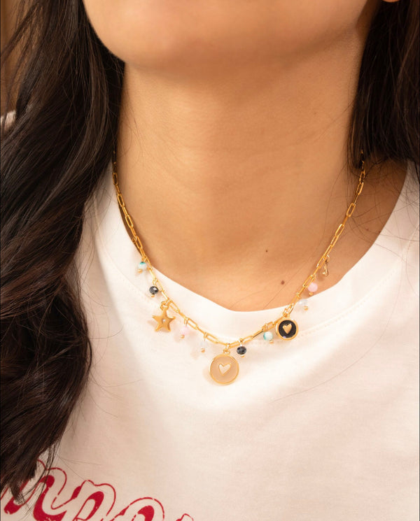 Cadena Multicharms Sara