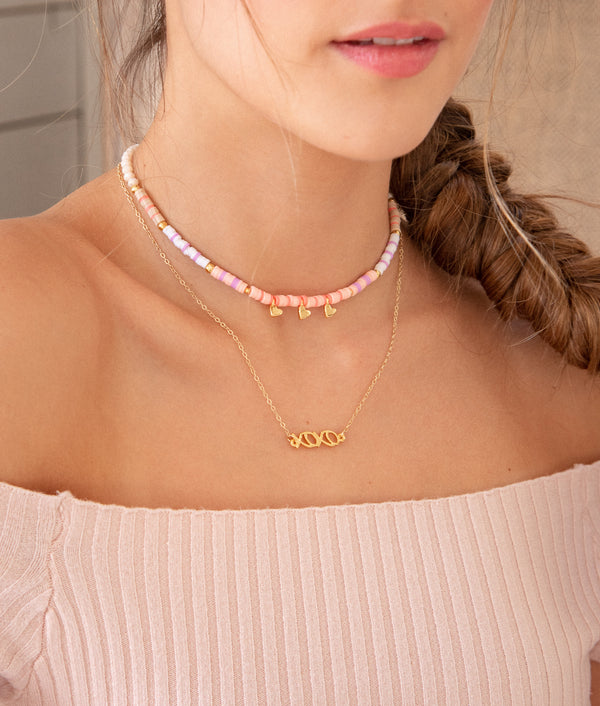 Choker + Cadena XOXO