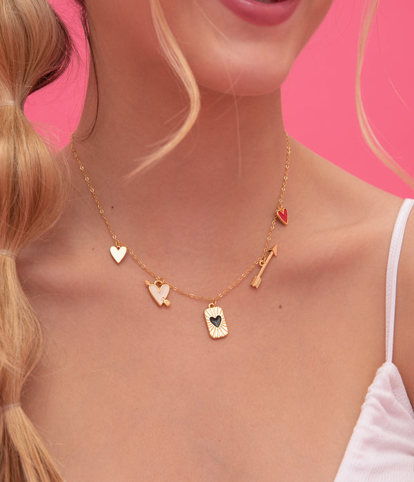 Cadena Multicharms Cupido